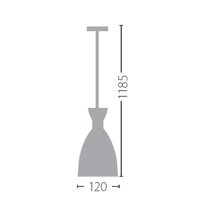 Suspension lamp E14 Red Kanlux RETRO HANGING LAMP R Cod. 23997