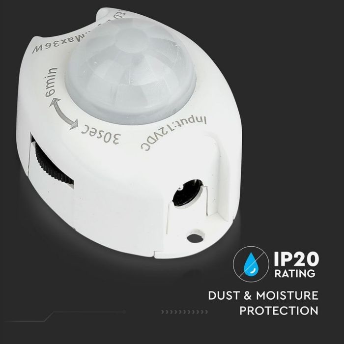 V-TAC VT-8069 Mouvement Infrarouge bed light-sensor pour bande led - sku 2554
