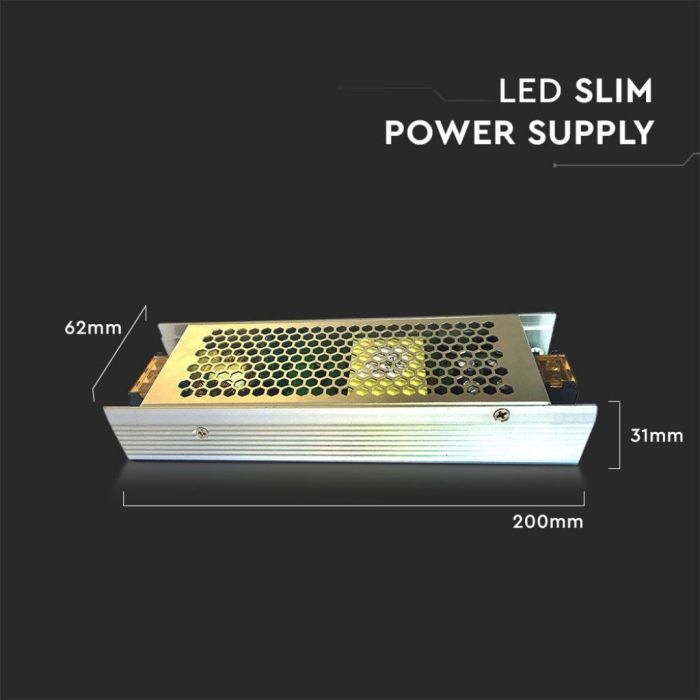 V-TAC VT-20153 150W LED SLIM Netzteil 24V 6.5A IP20 - SKU 3253