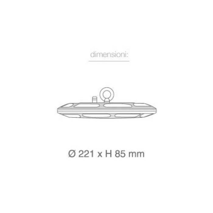 V-TAC VT-9053 Lampes industrielles LED 50W Ufo shape blanc froid 6400K - SKU 5555