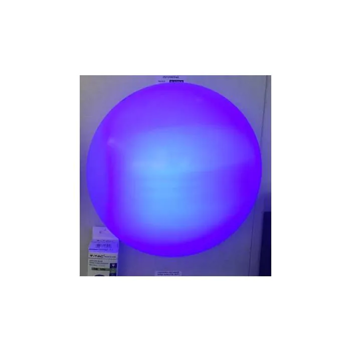V-Tac VT-2132 Lampadina Bulbo 2W E27 G45 filamento vetro colorato blu - SKU 7412