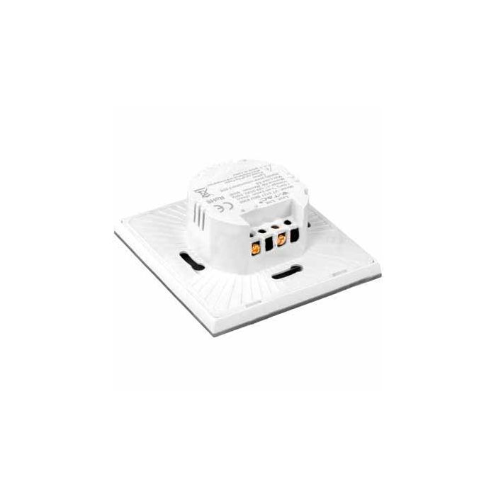 V-TAC VT-5111 interrupteur tactile 1-bouton et 1 façons encastré blanc - sku 8354