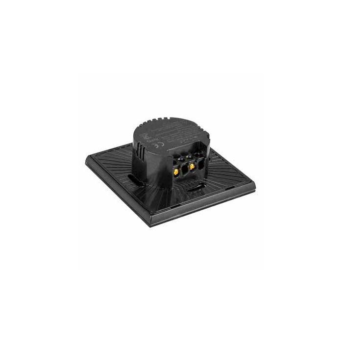 V-TAC VT-5111 touch switch 1-button 1 way black recessed body - sku 8385