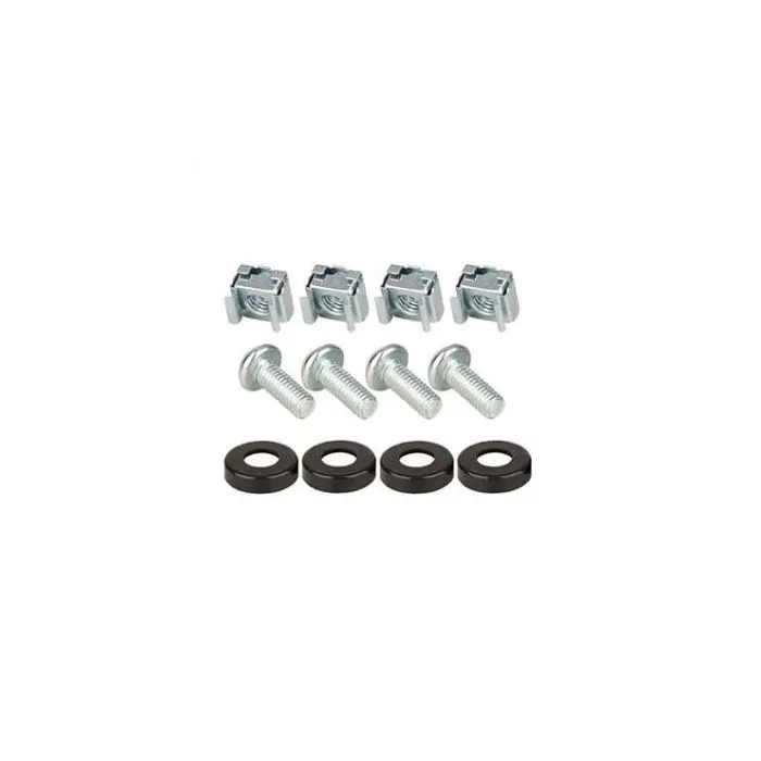 Cable organizer 1U for rack cabinets 19" black RAL9005 color steel CO19-1U-TB-B