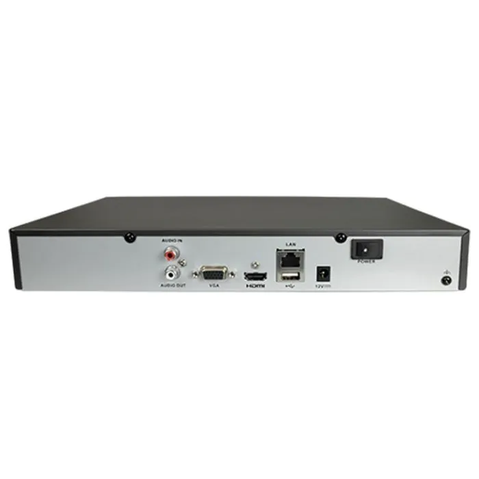 Hikvision HWN-4104MH Hiwatch series nvr 4K hd 4ch@8Mpx h.265+ 80Mbps p2p onvif