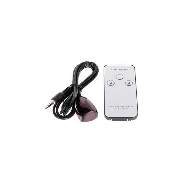 Interrupteur Commutateur HDMI 1.4b 1080p 3D 3IN - 1OUT