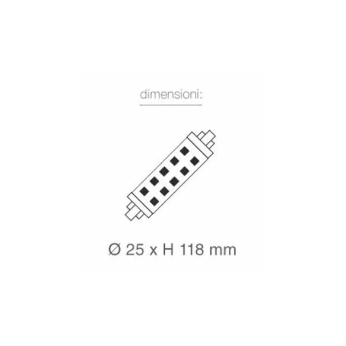 V-TAC VT-1917 Ampoule LED SMD 7W R7S blanc froid 6400K - SKU 7125