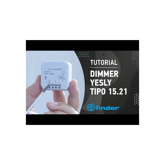 YESLY Electronic Bluetooth dimmer Type 15.21.8 Finder 15218230B300