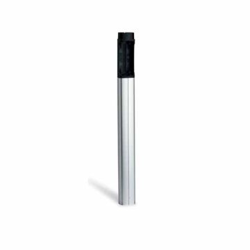 Prolunga in PVC RAL 9006 H argento DIR-CGP H=0,5M
