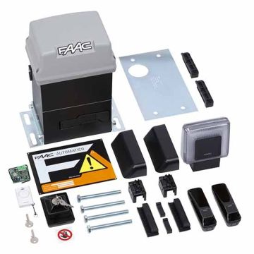 KIT PRATICO 746 ER Z16 Automazione oleodinamico scorrevole 600KG 230V FAAC SAFE