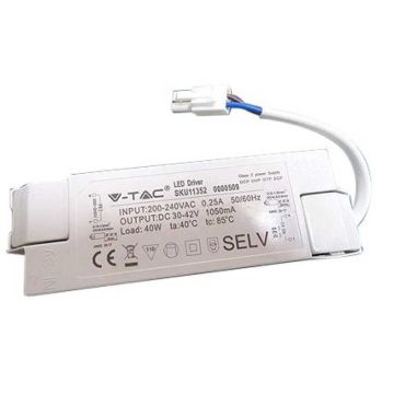 V-TAC 11352 Alimentatore Driver per pannello a LED 40W