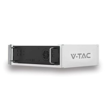 V-TAC 11556 armadio rack contenitore vuoto per batteria di accumulo singolo modulo impianto fotovoltaico sku 11377 48100E ESS ( max 5 moduli per 5 batterie)