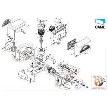 Cassa motoriduttore BX-E BX-E241 – 119RIBX014