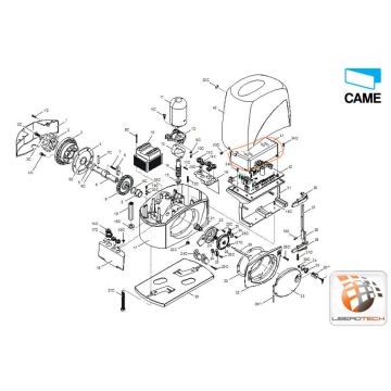 Calotta piccola scheda elettronica BX-243 – 119RIBX038