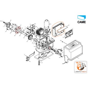 Supporto quadro comando BZ – 119RIBZ013