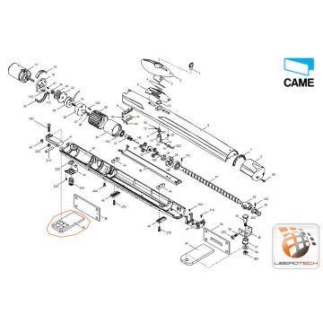 Staffa di Coda A180 Amico ATI AXO KRONO – 119RID062