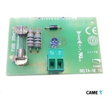 SCHEDA ELETTRONICA fotocellule CAME DELTA-SE TX 119RIR385 ricambio originale