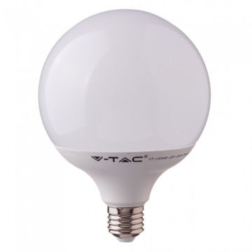 V-TAC PRO VT-288 Lampadina led globo chip samsung SMD 18W E27 G120 bianco naturale 4000K - SKU 124