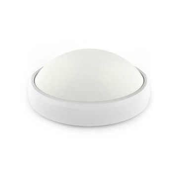 Lampada LED tutta ovale esterno 12W 840LM 110°  VT-8010 - SKU 1351 bianco caldo 3000K Colore Bianco