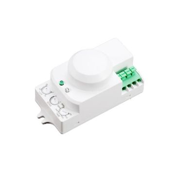 V-TAC VT-8077 Sensore di movimento a microonde 360° con crepuscolare per lampadine led IP20 - sku 1446