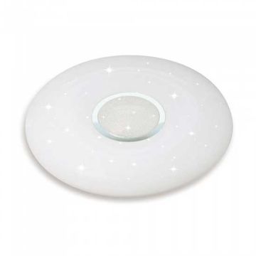 V-TAC VT-8556 Plafoniera led 60W circolare bianca cielo stellato color change 3in1 dimmerabile con telecomando - sku 1491