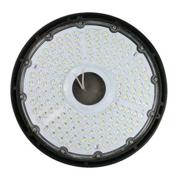 V-TAC PRO VT-9-116S Lampada industriale LED ufo 100W 115LM/W 90° chip samsung smd bianco naturale 4000K slim alluminio nero IP65 - SKU 20319