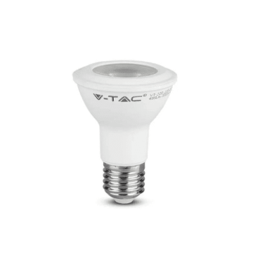 V-TAC VT-200-N Lampadina led chip Samsung SMD 5.8W E27 40° PAR20 bianco freddo 6500K - SKU 21149