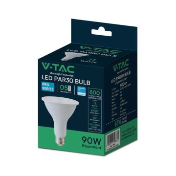 V-TAC PRO VT-230 Lampadina led chip samsung smd 11W E27 PAR30 bianco naturale 4000K - SKU 21154