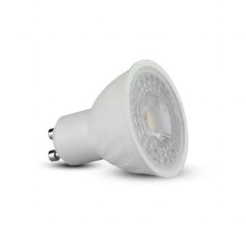 V-TAC PRO VT-227 Lampadina spot led faretto chip samsung SMD 6W GU10 38° bianco caldo 3000K - SKU 21189