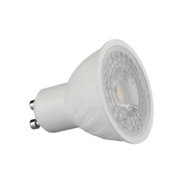 V-TAC PRO VT-227 Lampadina led GU10 38° chip samsung SMD faretto 6W 445lm luce bianco naturale 4000K - SKU 21190