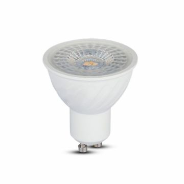 V-TAC PRO VT-247D Lampadina spot led faretto chip samsung SMD 6W dimmerabile GU10 bianco naturale 4000K - SKU 21199