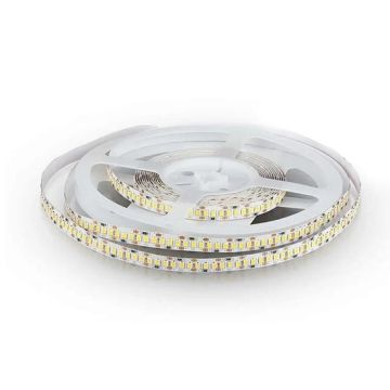 V-TAC VT-2835 Striscia LED 12V SMD2835 5M 17W/M 204LED/M 100LM/W monocolore bianco naturale 4000K IP20 - SKU 212462