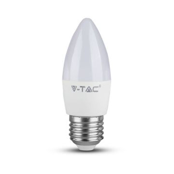 V-TAC VT-1821 Lampadina led candela 4.5W E27 lampada bianco freddo 6500K - SKU 2143441