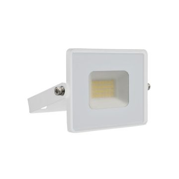 V-TAC VT-4021 Faro led smd 20W bianco naturale 4000K E-Series ultra slim corpo bianco1620lm IP65 - sku 215950