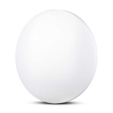 V-TAC VT-8424 Plafoniera led 24W circolare bianca interruttore cambia colore 3in1 CCT rotonda cover opaca satinata IP20 - sku 217607