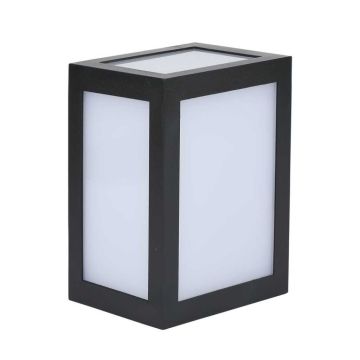 V-TAC VT-822 12W LED Wandleuchte Würfel Wandleuchte schwarz naturweiß 4000K - sku 218341