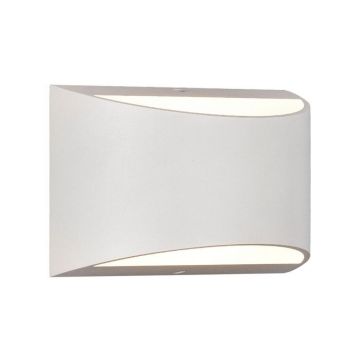 V-TAC VT-815 Lampada LED da muro smd 10W up/down doppio fascio da parete alluminio bianco wall light 4000K IP54 - SKU 218683