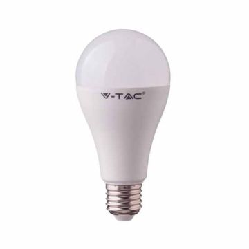 V-TAC VT-2309 Lampadina led chip Samsung SMD 9W anti black-out 3h E27 A65 bianco caldo 3000K - SKU 2371