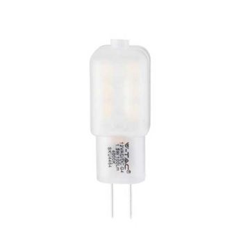 V-TAC PRO VT-201 Lampadina led chip Samsung SMD 1,5W T12 G4 bianco caldo 3000K - SKU 240