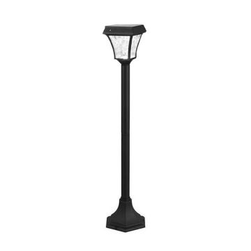 V-TAC VT-984 Lampada solare lanterna LED da giardino 2W 110LM color change 3IN1 switch fissaggio a terra 94cm autoalimentato con pannello solare IP65 - SKU 2891