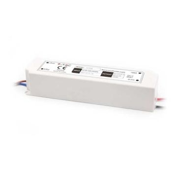 Alimentatore / Driver SLIM LED 150W 12V 12,5A V-TAC Waterproof IP67 in plastica VT-22153 - SKU 3248