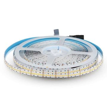 V-TAC PRO VT-2835 striscia led chip samsung SMD2835 24V 10m CRI >95 real colors bianco caldo 3000K IP20 no wp - SKU 331