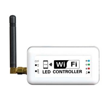 V-TAC Controller dimmer WiFi per strisce led rgb con app per smartphone - sku 3322