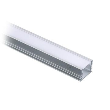 V-TAC VT-8116 Profilo in alluminio da 2M milky cover per striscia LED - sku 3358