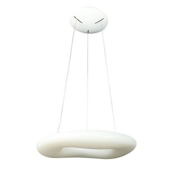 V-TAC VT-7605 lampadario led 38W sospensione forma circolare cambia colore 3in1 dimmerabile con telecomando  - SKU 213959