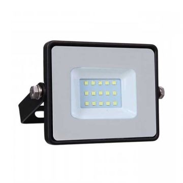 V-TAC PRO VT-10 Faro led 10W slim alluminio nero chip samsung smd bianco naturale 4000K - SKU 425