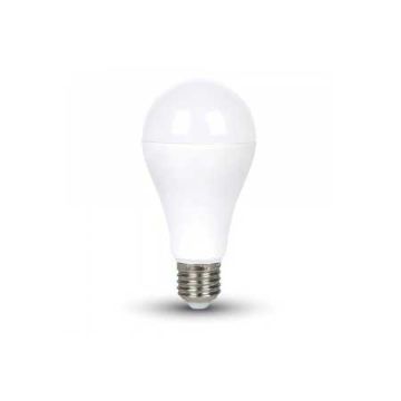 V-Tac VT-2015 Lampadina LED termoplastica E27 A65 15W bianco 6000K - 4455