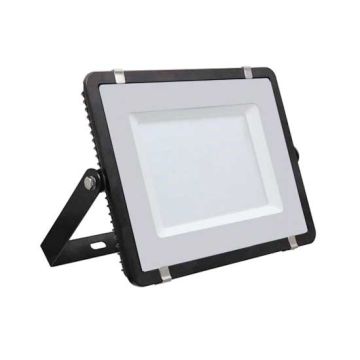 V-TAC PRO VT-150 Faro led 150W slim alluminio nero chip Samsung SMD bianco naturale 4000K - SKU 476