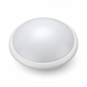 V-TAC VT-8002C Plafoniera portalampada circolare per lampada 1xE27 con sensore microonde IP44 - SKU 4966