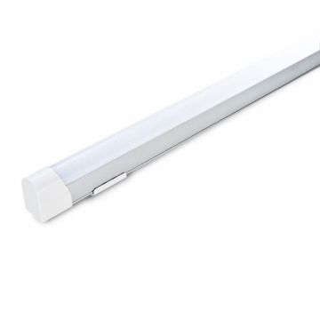 Plafoniera LED SMD uso interno 120CM IP20 T8 20W 120° VT-8121 - SKU 5074 bianco Caldo 3000K